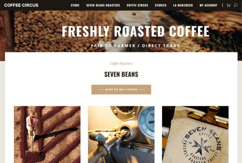CoffeeCircus online shop